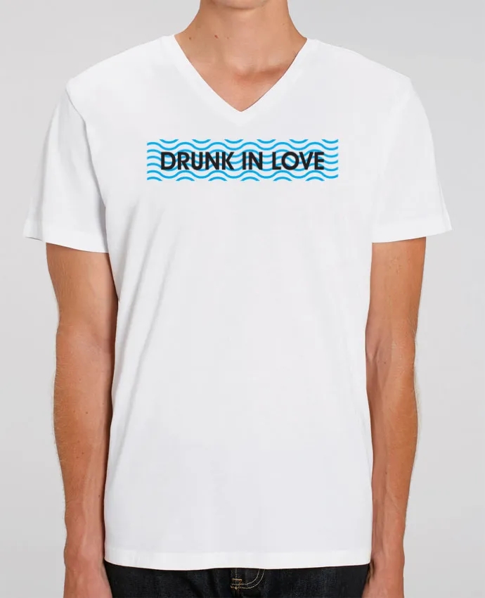 T-shirt homme Drunk in love par tunetoo